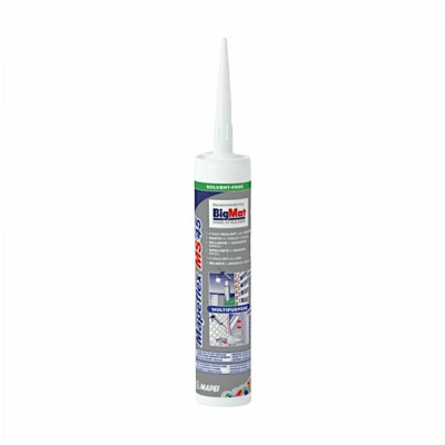 Еластичний тиксотропний клей-герметик Mapei Mapeflex MS 45, 300мл, (MS45300)
