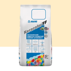 Цементный раствор для заполнения швов шириной до 6 мм Mapei Keracolor FF ALU 131 Ваниль 2 кг (5051312)