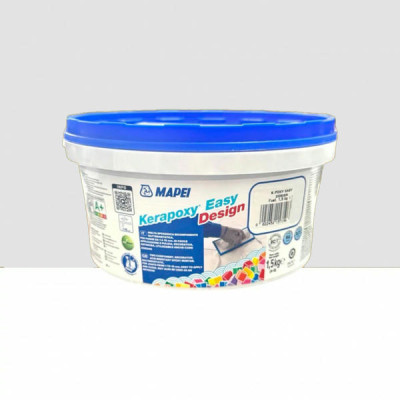 Епоксидний шовний заповнювач (фуга) MAPEI KERAPOXY EASY DESIGN №110, манхетен, 1,5 кг (5KB011015)