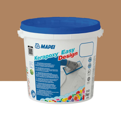 Епоксидний шовний заповнювач (фуга) MAPEI KERAPOXY EASY DESIGN №142, коричневий, 3 кг (5KB014203)