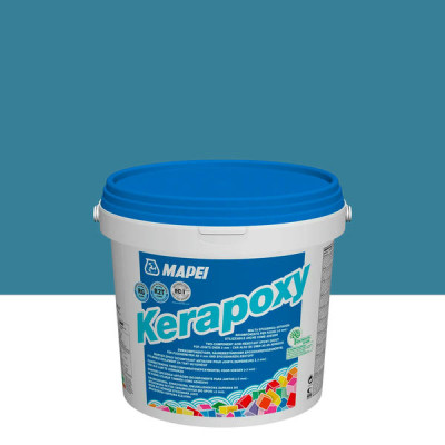 Эпоксидный шовный заполнитель (фуга) MAPEI KERAPOXY №172, небесно синий, 2 кг (4517202)