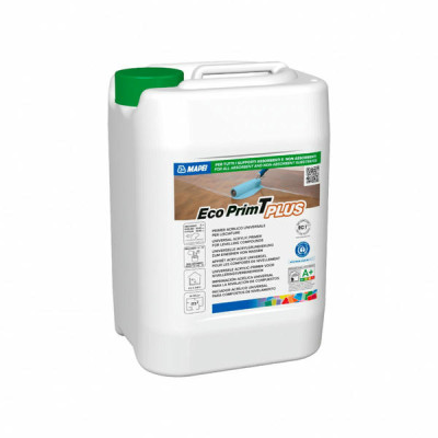 Універсальна акрилова грунтовка Mapei Eco Prim T Plus 10 кг (EMICODE10)
