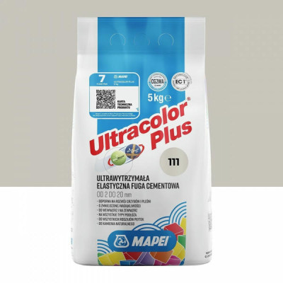 Цементная затирка MAPEI Ultracolor Plus 111 (светло-серый) 5 кг (6011105A)