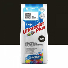 Цементная затирка MAPEI Ultracolor Plus 120 (черный) 2 кг (6012002A)