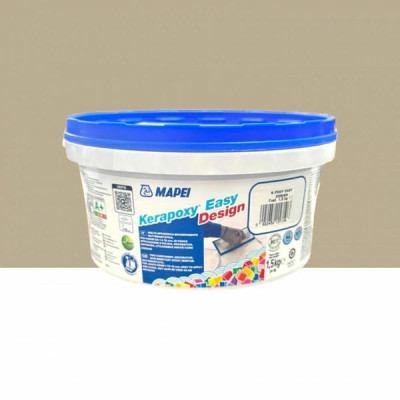 Епоксидний шовний заповнювач (фуга) MAPEI KERAPOXY EASY DESIGN №133, пісочний,1,5 кг (5KB013315)