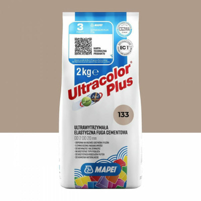 Цементная затирка MAPEI Ultracolor Plus 133 (песочный) 2 кг (6013302A)