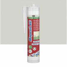 Силіконовий герметик MAPEI MAPESIL AC №103, білий місяць, 310 мл (4810342IT)