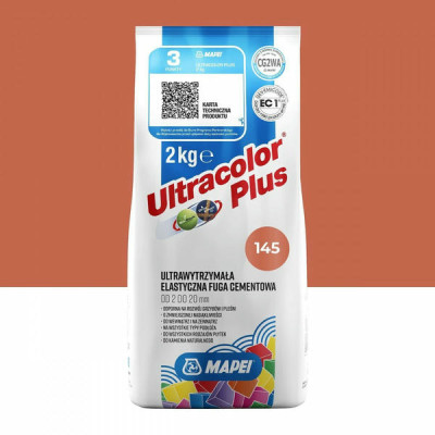 Цементна фуга MAPEI Ultracolor Plus 145 (цегла) 2 кг (6014502A)