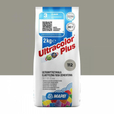 Цементная затирка MAPEI Ultracolor Plus 112 (серый) 2 кг (6011202A)