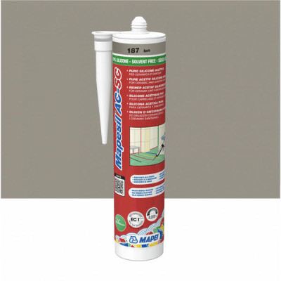 Силиконовый герметик MAPEI MAPESIL AC №187, льон, 310 мл (4818742IT)