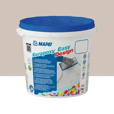 Епоксидний шовний заповнювач (фуга) MAPEI KERAPOXY EASY DESIGN №123, античний білий, 3 кг (5KB012303)