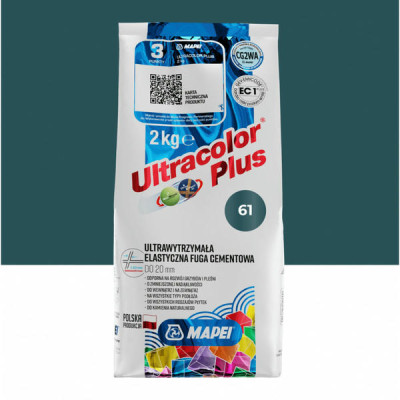 Цементная затирка MAPEI Ultracolor Plus 61 (гранат) 2 кг (6006102A)