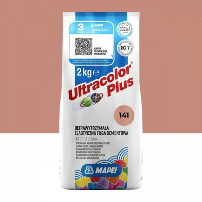 Цементная затирка MAPEI Ultracolor Plus 141 (карамель) 2 кг (6014102A)
