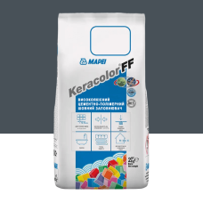 Цементный раствор для заполнения швов шириной до 6 мм Mapei Keracolor FF ALU 114 Антрацит 2 кг (5051142)