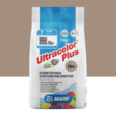 Цементная затирка MAPEI Ultracolor Plus 134 (шелк) 5 кг (6013405A)