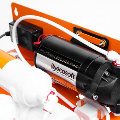 Фільтр зворотного осмосу Ecosoft Absolute з мінералізатором з помпою на станині (MO675MPSECO)