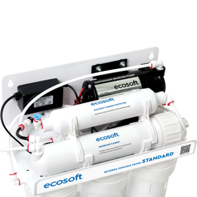 Фільтр зворотного осмосу Ecosoft Standard з помпою (MO550PECOSTD) Фільтр зворотного осмосу Ecosoft Standard з помпою (MO550PECOSTD)