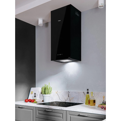 Вытяжка Qubo 45 Black Glass