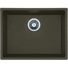 Гранітна мийка Quadro 61x46 Espresso