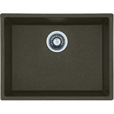 Гранитная мойка Quadro 61x46 Espresso