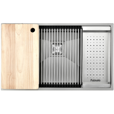 Нерж. мийка Quadro Center 73 Celldecor