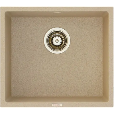 Гранитная мойка Quadro 45x40 Beige