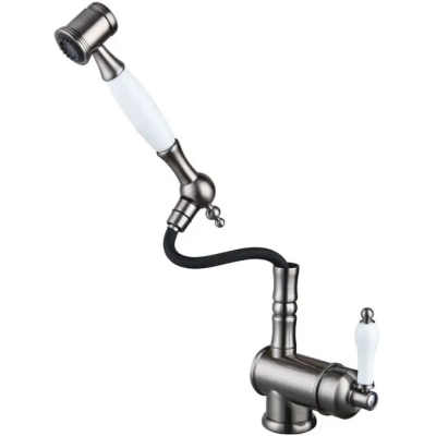 Кухонный смеситель FKM 67P SS Inox Antique