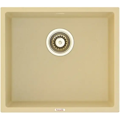 Гранітна мийка Quadro 45x40 Cream
