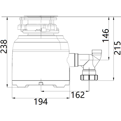 Утилізатор Inverto BLDC Compact Утилізатор Inverto BLDC Compact