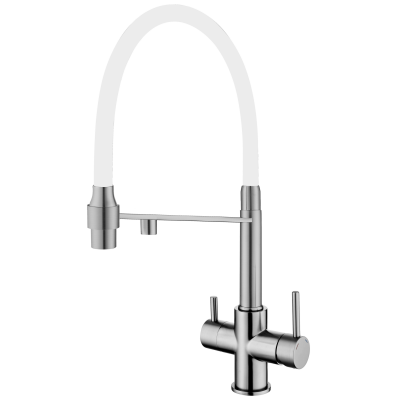Комбинированный FKM 3143 Inox White