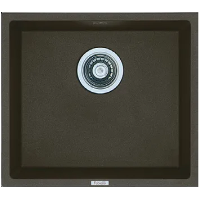 Гранитная мойка Quadro 45x40 Espresso