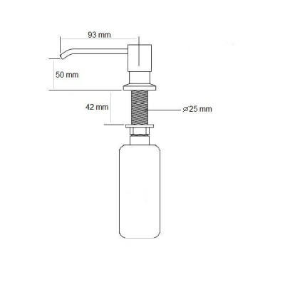 FASD 41 Inox (дозатор для мыла)