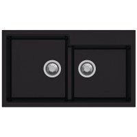 Гранитная мойка Navio 86x50x2 Antracit