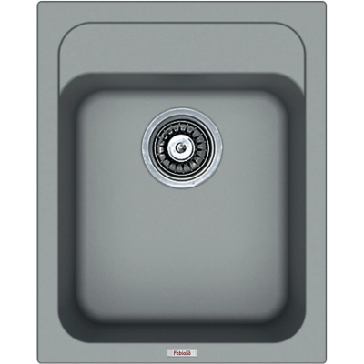 Гранітна мийка Classic 40x50 Grey Metallic