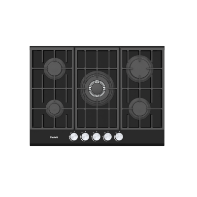 Варильна поверхня газова FHG 8255 VGHT Black Glass