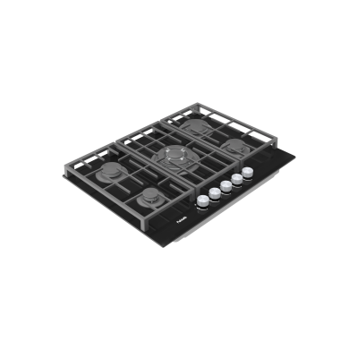 Варильна поверхня газова FHG 8255 VGHT Black Glass