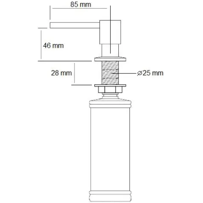 FASD 41 Nano Copper (дозатор для мила)