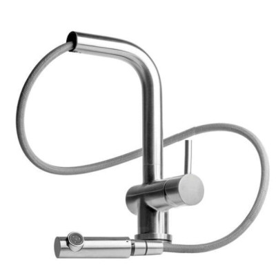 Кухонный смеситель FKM 46P SS Inox Кухонный смеситель FKM 46P SS Inox