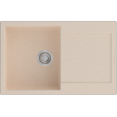 Гранітна мийка Navio 79x50 Beige