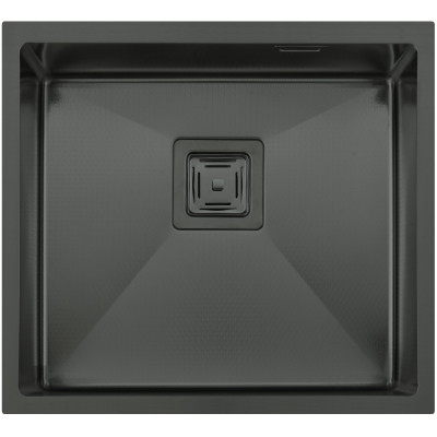 Нерж. мойка Quadro 49 Celldecor Nano Graphite