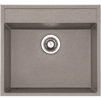 Гранитная мойка Quadro 56x51 Beton