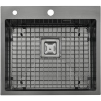 Нерж. мойка TOP 56 Celldecor Nano Graphite