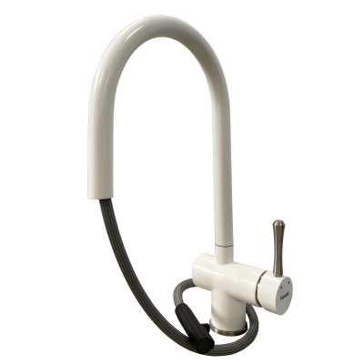 Кухонный смеситель FKM 47P SS Alpine White Кухонный смеситель FKM 47P SS Alpine White