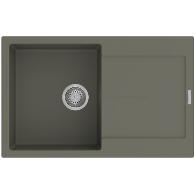 Гранитная мойка Navio 79x50 Truffle