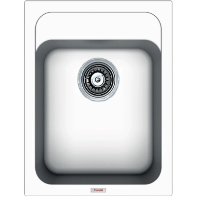 Гранитная мойка Classic 40x50 Alpine White