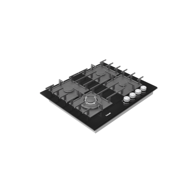 Варильна поверхня газова FHG 1444 VGHT2 Black Glass