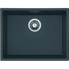 Гранитная мойка Quadro 61x46 Antracit