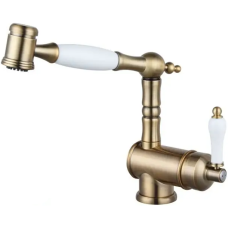 Кухонный смеситель FKM 67P SS Brass Antique