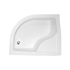 Піддон півкруглий MAXI 100x80х24/38,5 P правий + ноги