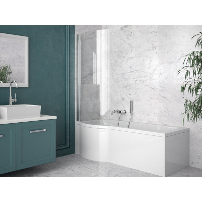 Шторка для ванны PMD Inspiro левая 76х150 L